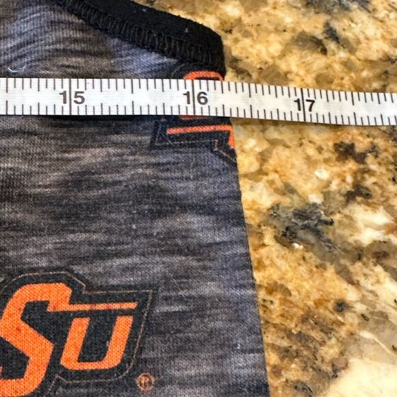 OSU Okla State University Sideline Apparel Womens Medium Racerback Tank Top - Picture 5 of 5